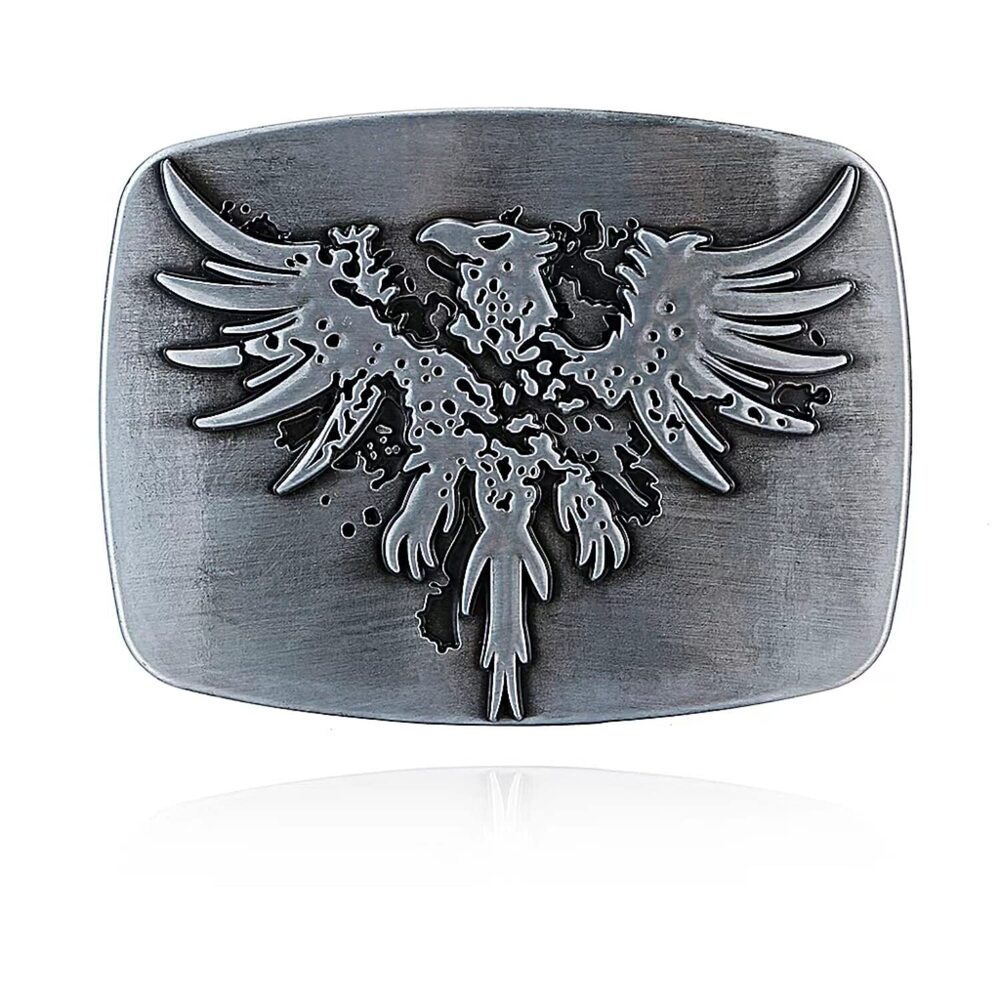1197 Gift Box Packed Phoenix Belt Buckle sliver